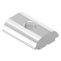 MODULAR SOLUTIONS ZINC PLATED FASTENER&lt;br&gt;M5 LONG RECTANGLE NUT